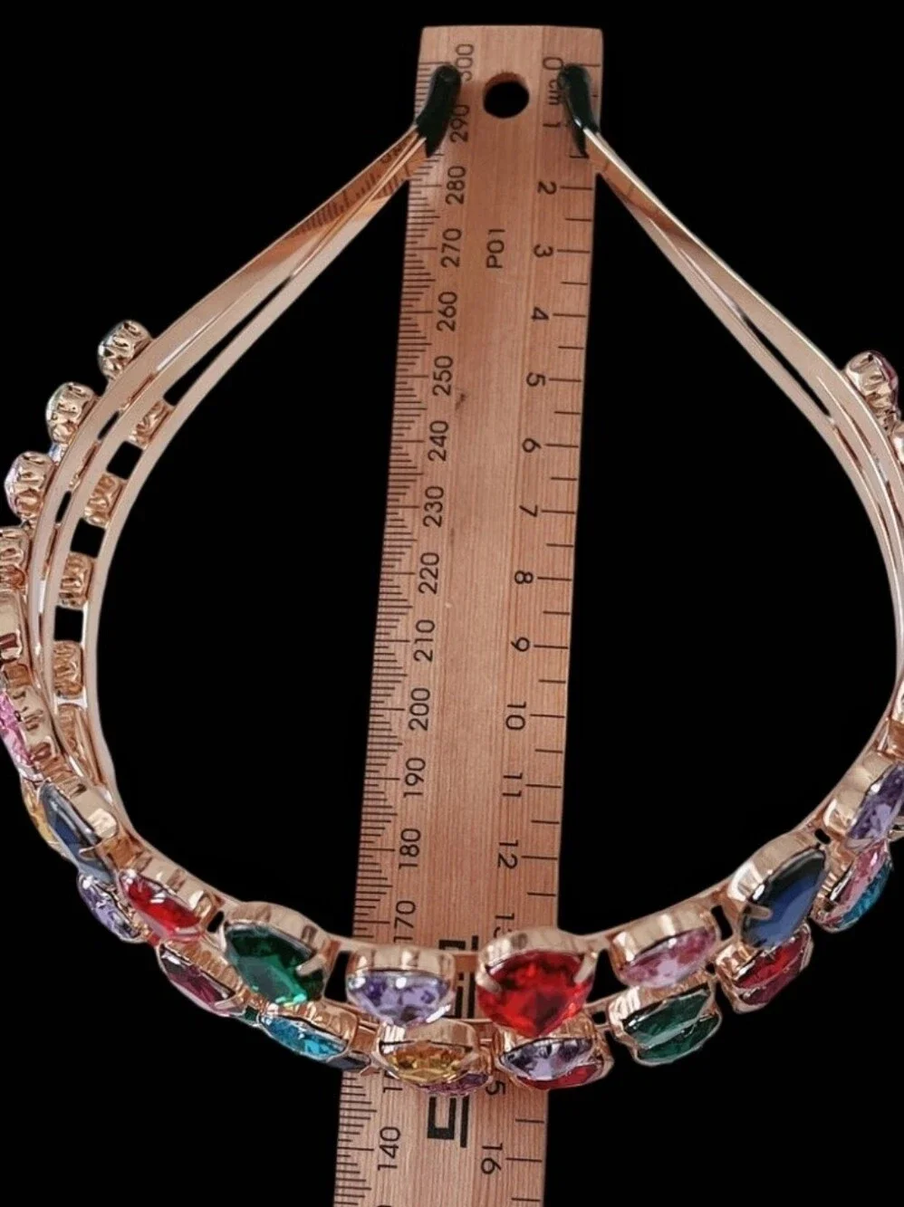 ✨️💎Multicolor Crystal Diamond Statement Headband Crown